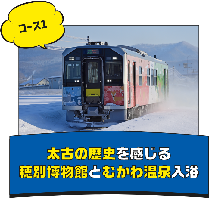 太古の歴史を感じる穂別博物館とむかわ温泉入浴