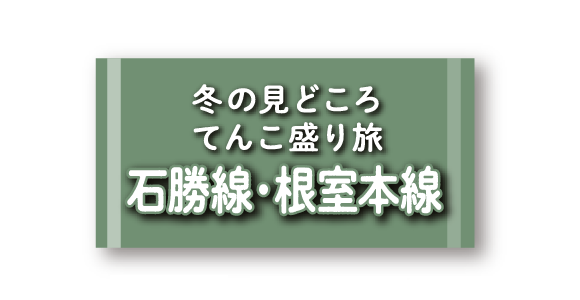 冬の見どころてんこ盛り旅 石勝線・根室本線